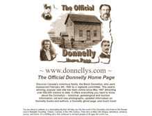 Tablet Screenshot of donnellys.com