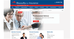 Desktop Screenshot of donnellys.com.au